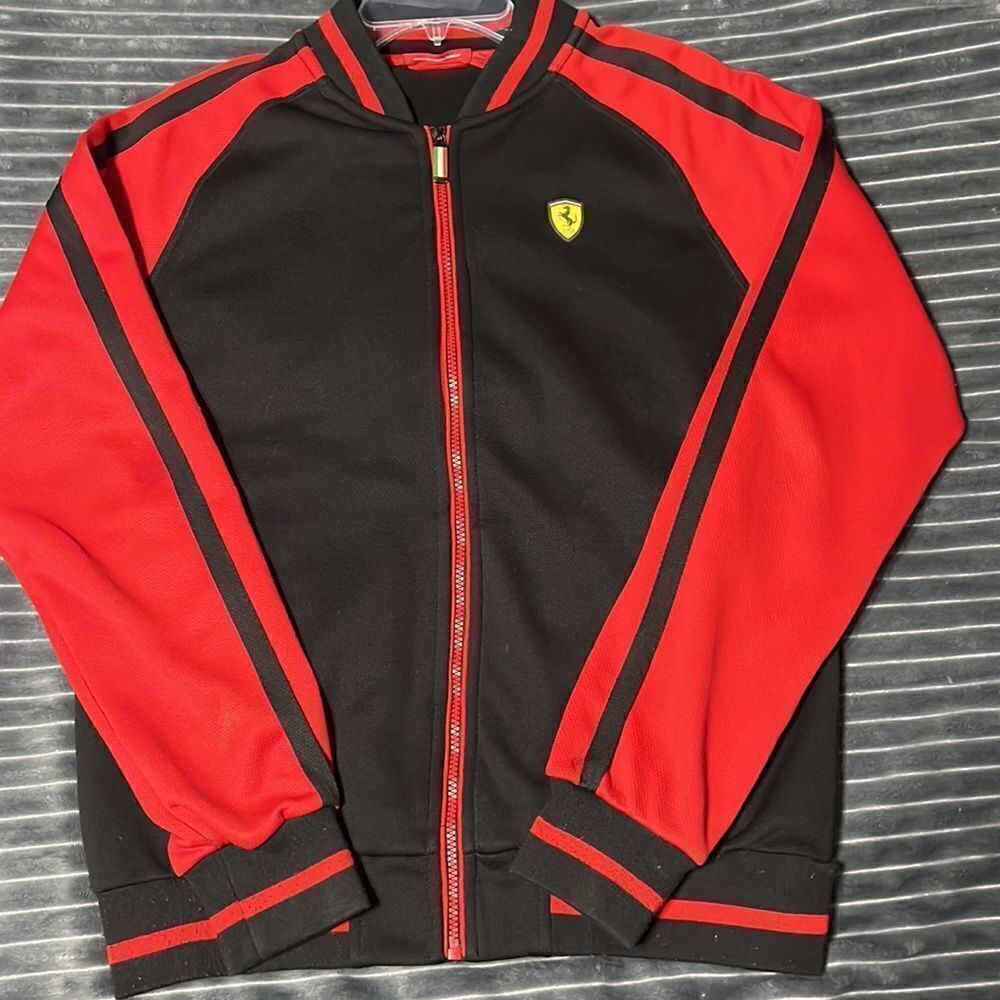 🔥🔥 SCUDERIA FERRARI Official Licensed Ferrari Jacket - EXCELLENT Condition